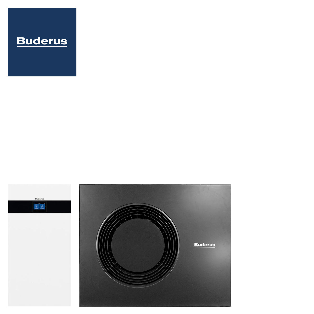 Nettoheizungen Wärmepumpe Buderus Logatherm WLW176i TP70 ohne Warmwasserspeicher