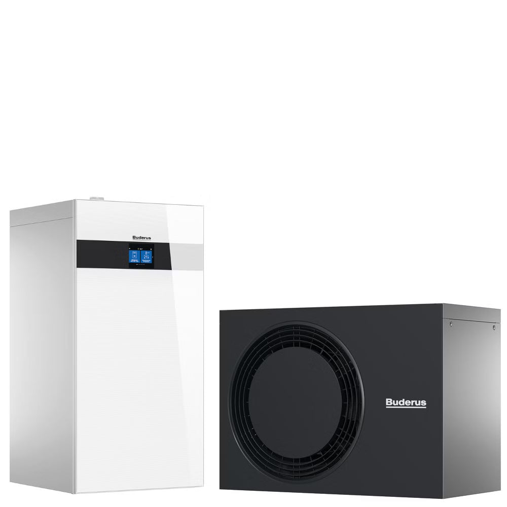 Nettoheizungen Wärmepumpe Buderus Logatherm WLW176i TP70 ohne Warmwasserspeicher