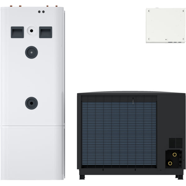 Stiebel Eltron Wärmepumpe von hinten