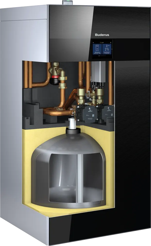 Luft-Wasser-Wärmepumpe Buderus Logatherm WLW186i AR TP70